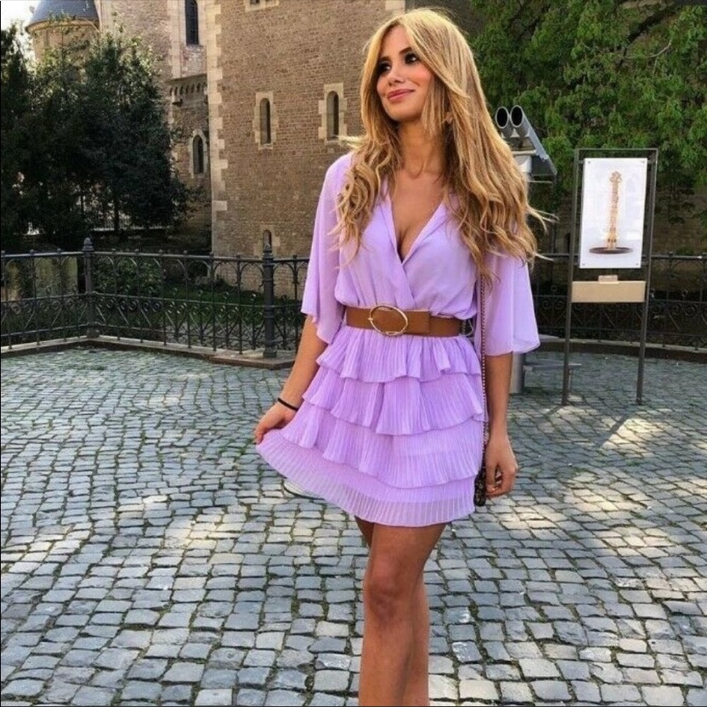Zara Pleated Dress